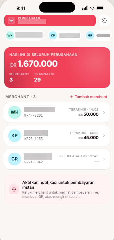 Paprika Merchant App